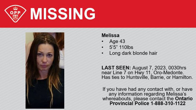 Huntsville OPP is asking for the public’s assistance in locating female