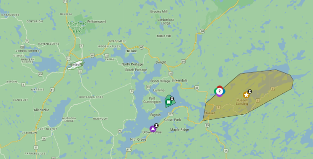 Storm leaving pockets of residents in the dark