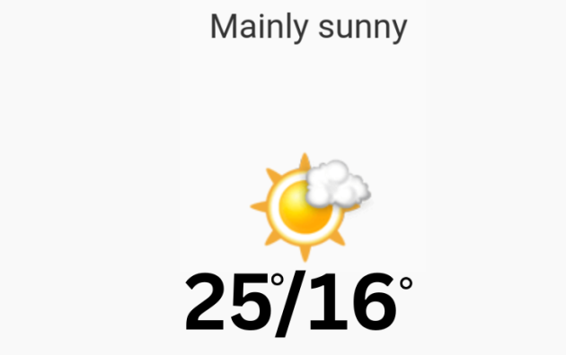 Doppler daily weather report