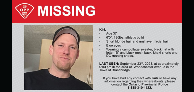 Tragic end to search for missing Bracebridge man