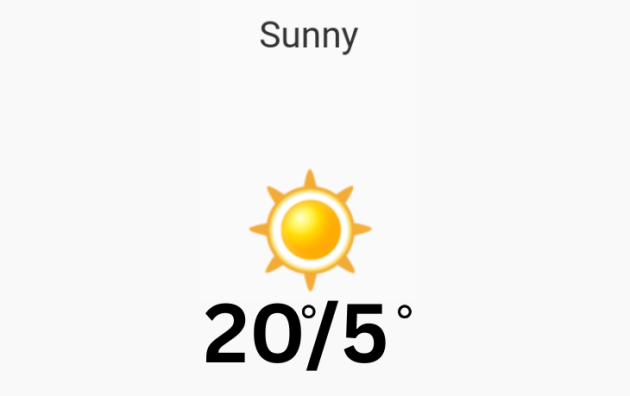 Doppler daily weather report