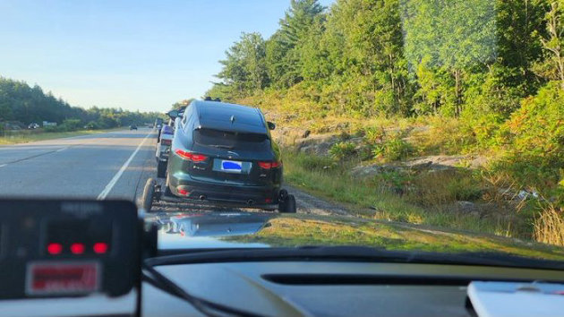 Driver caught doing twice the speed limit on Hwy 11