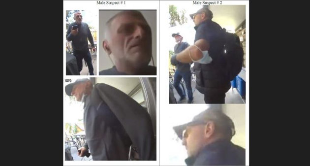 OPP is seeking public assistance in identifying two males of interest