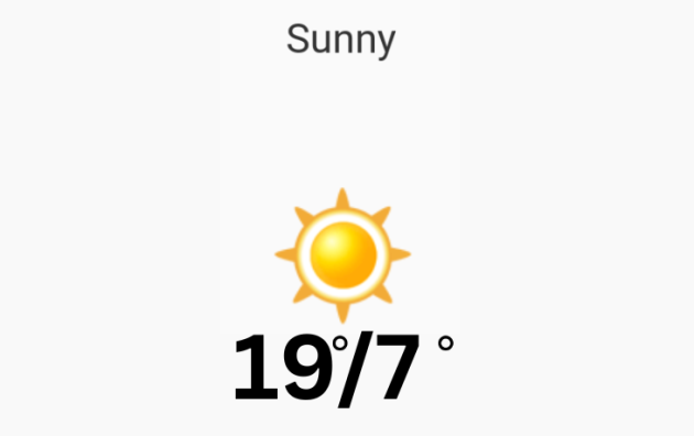 Doppler daily weather report