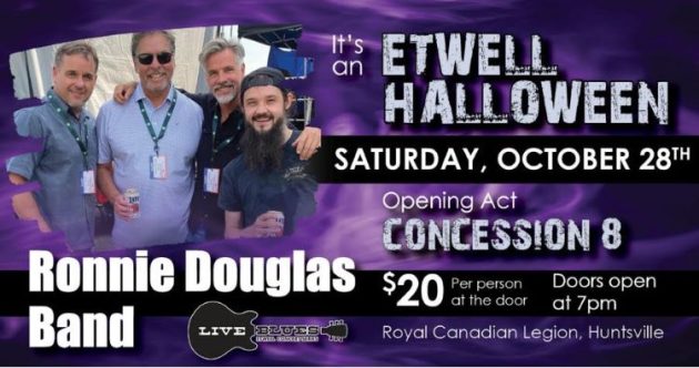 Etwell Concert Series presents a Halloween dance at the Legion Oct. 28