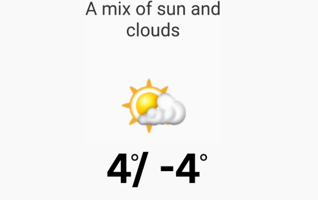 Doppler daily weather report