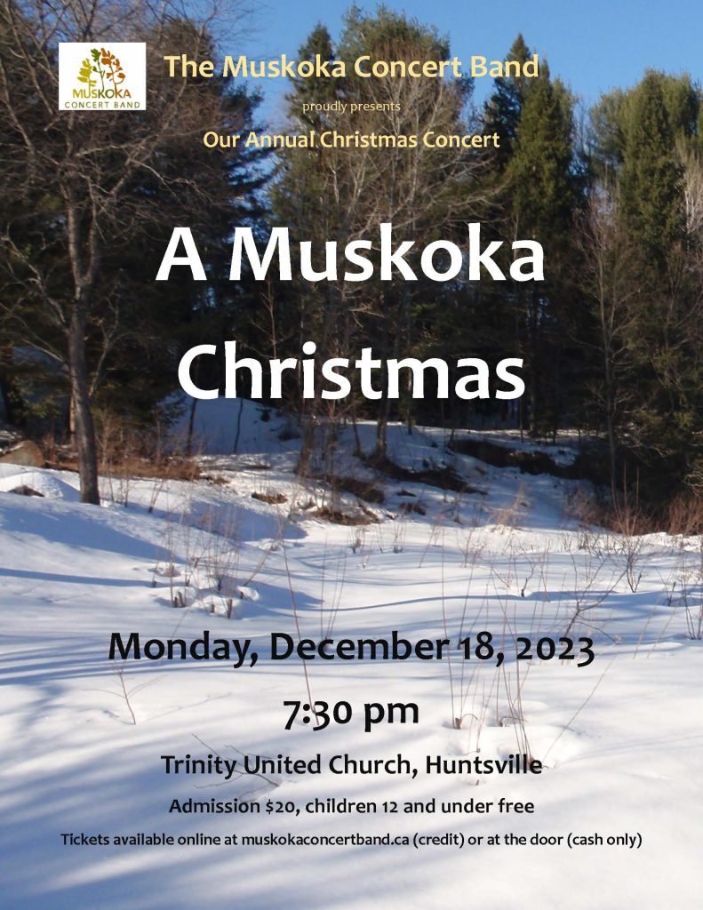 Muskoka Concert Band’s Holiday Performance Huntsville Doppler