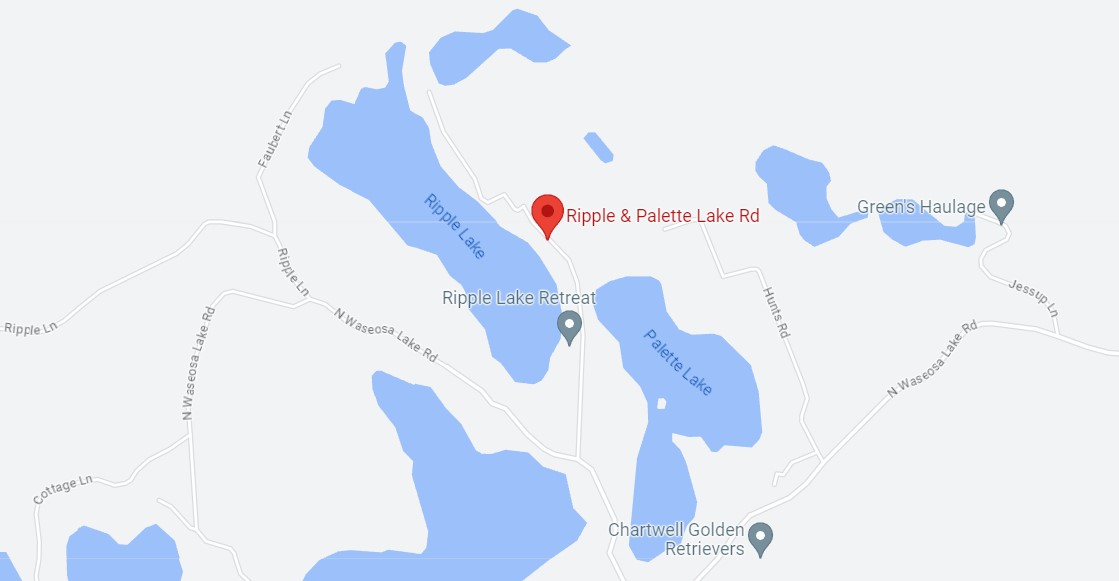 Ripple and Palette Lake Road closure Huntsville Doppler