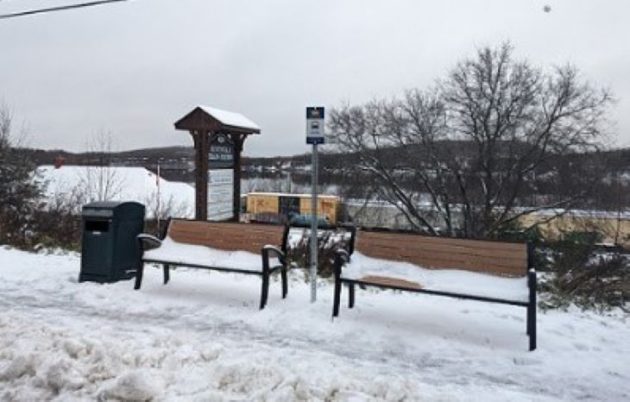 Negotiations for a bus shelter and train stop location continue: Stone