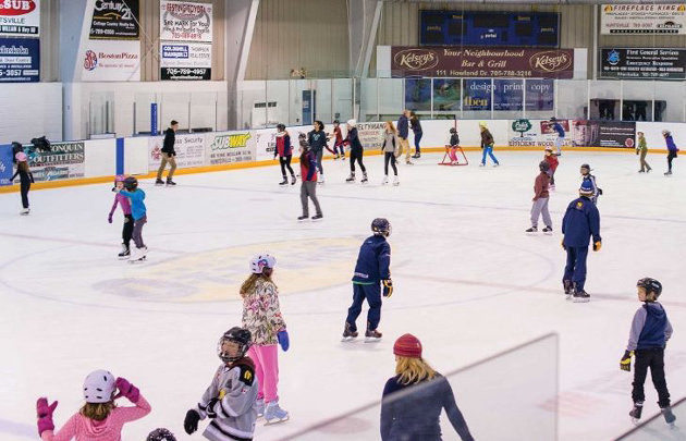 Celebrate National Child Day in Muskoka – free swim and skate!