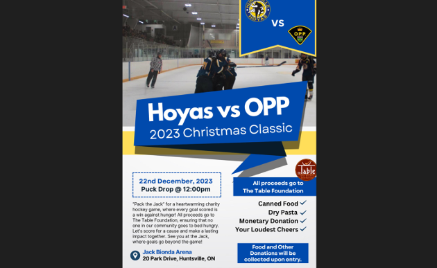 OPP and Hoyas invite you to ‘Pack the Jack’ on December 22