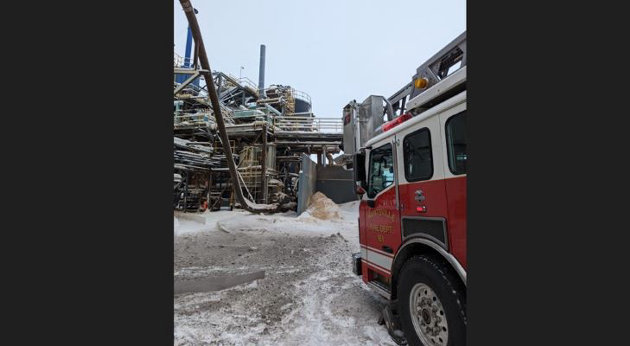 Firefighters respond to explosion at Panolam