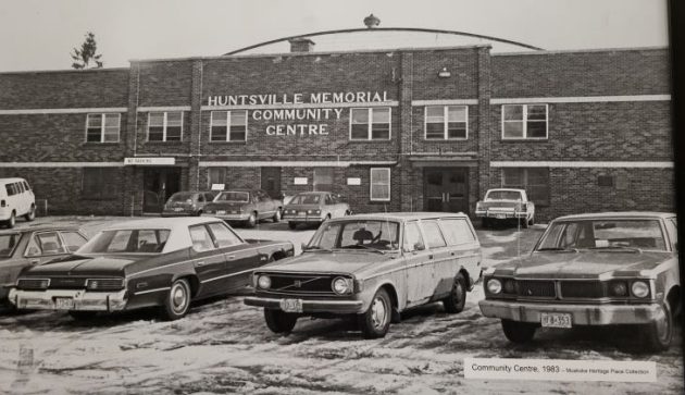 From Wayback Wednesday!: Huntsville Memorial Community Centre| Sponsored by Jamie Lockwood, broker/owner of Sutton Group Muskoka Realty
