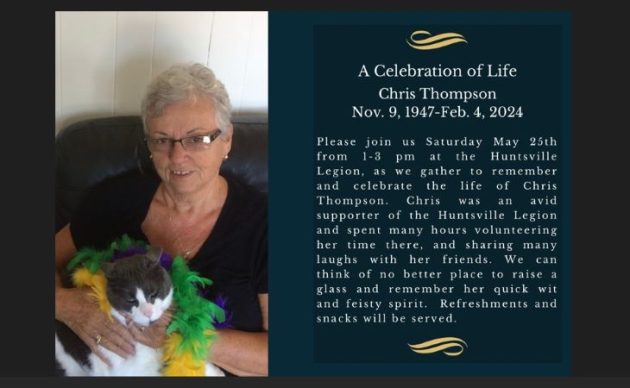 A Celebration of Life for Chris Thompson