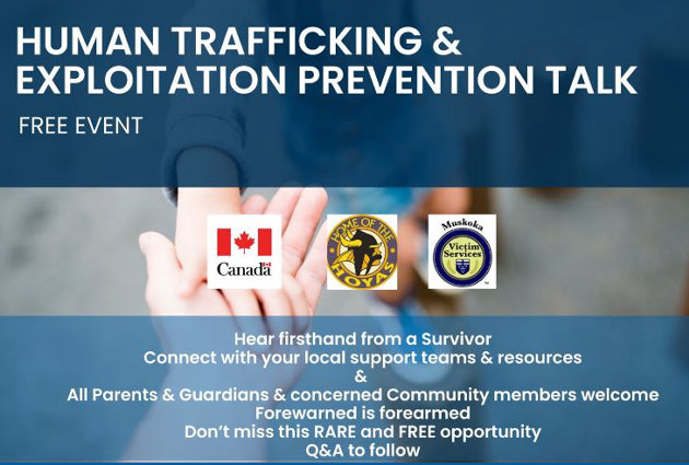 Community invited to sexual exploitation and human trafficking talk