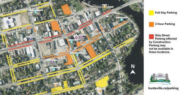 Downtown sidewalk repair work begins in Huntsville on April 22