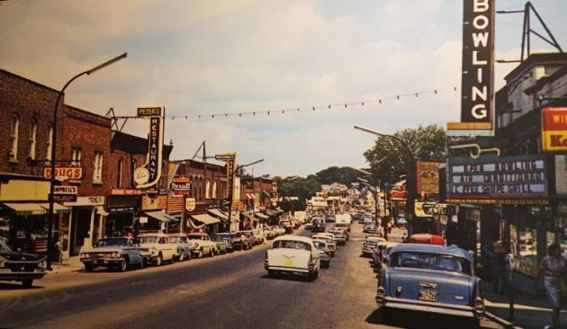From Wayback Wednesday!: Huntsville’s Main Street | Sponsored by Jamie Lockwood, broker/owner of Sutton Group Muskoka Realty