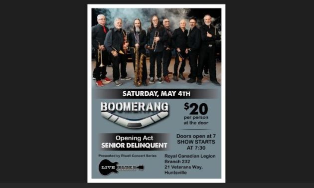 Etwell Concert Series presents Boomerang