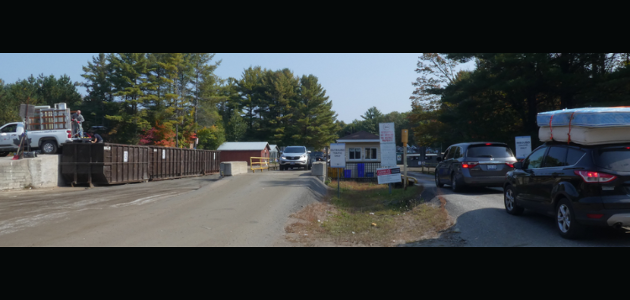 The use of Muskoka transfer stations rose by 5% last year
