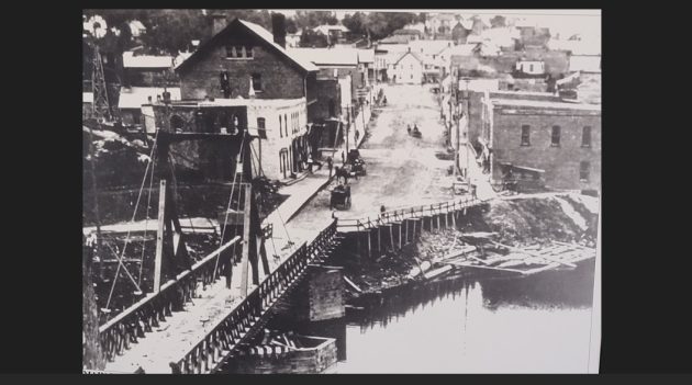 From Wayback Wednesday!: Swing Bridge in 1898  | Sponsored by Jamie Lockwood, broker/owner of Sutton Group Muskoka Realty