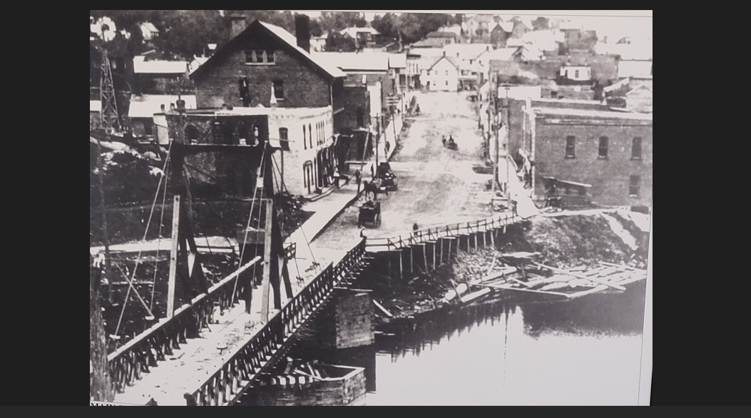 From Wayback Wednesday! Swing Bridge in 1898 Sponsored by Jamie