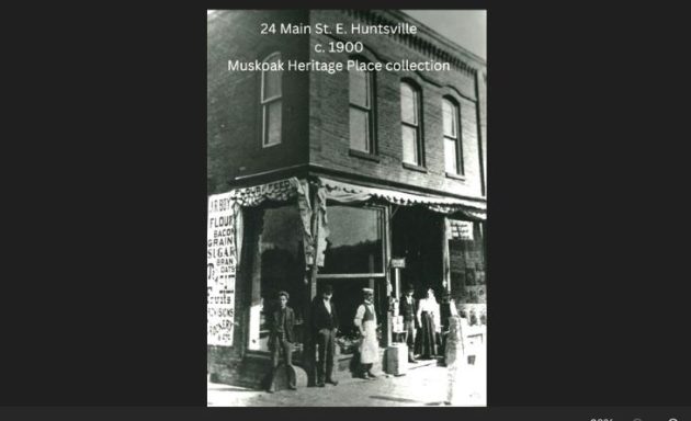From Wayback Wednesday!: 24 Main Street E. | Sponsored by Jamie Lockwood, broker/owner of Sutton Group Muskoka Realty