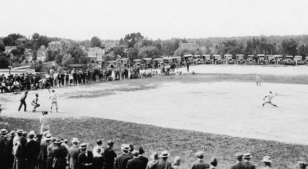 From Wayback Wednesday!: Baseball | Sponsored by Jamie Lockwood, broker/owner of Sutton Group Muskoka Realty