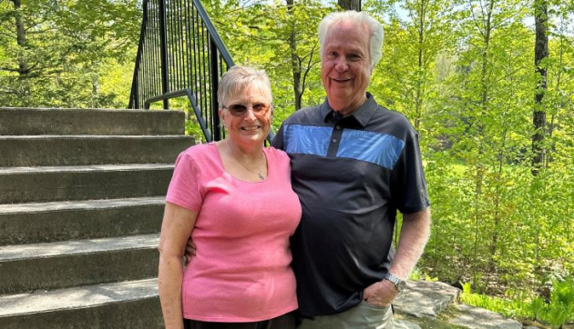 “We love our hospital, and it’s our responsibility to support it,” says donor