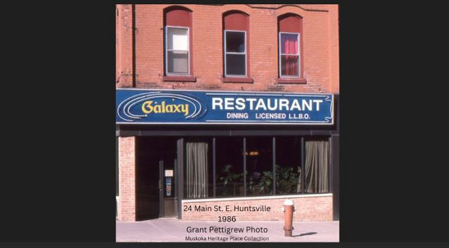 From Wayback Wednesday!: Galaxy Restaurant | Sponsored by Jamie Lockwood, broker/owner of Sutton Group Muskoka Realty