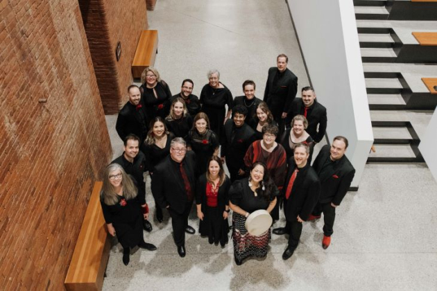 The Canadian Chamber Choir with special guest Sherryl Sewepagaham will be performing at Trinity United on September 8