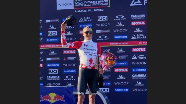 Cole Punchard wins Lake Placid World Cup Mountain Bike Race