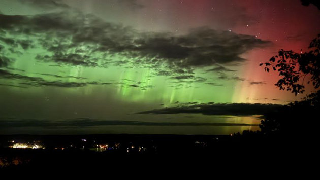 Huntsville resident captures Monday’s Northern Lights show