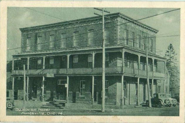 Wayback Wednesday!: Dominion Hotel | Sponsored by Jamie Lockwood, broker/owner of Sutton Group Muskoka Realty