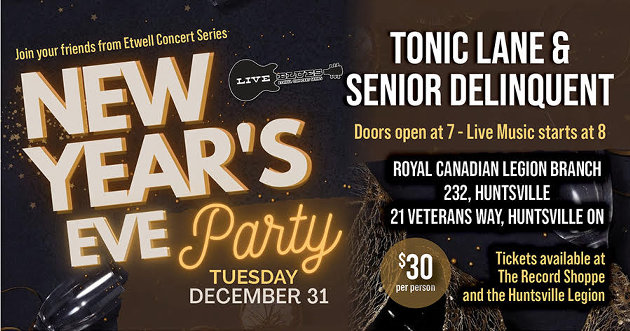 Ring in the New Year at the Huntsville Legion and other New Year’s Eve festivities