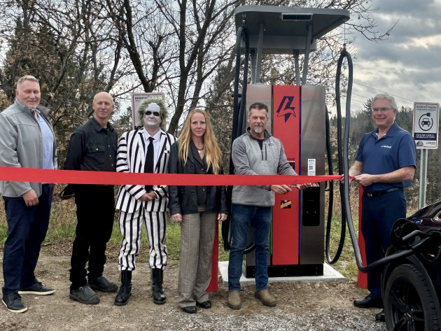 Burk’s Falls gets new EV charging station