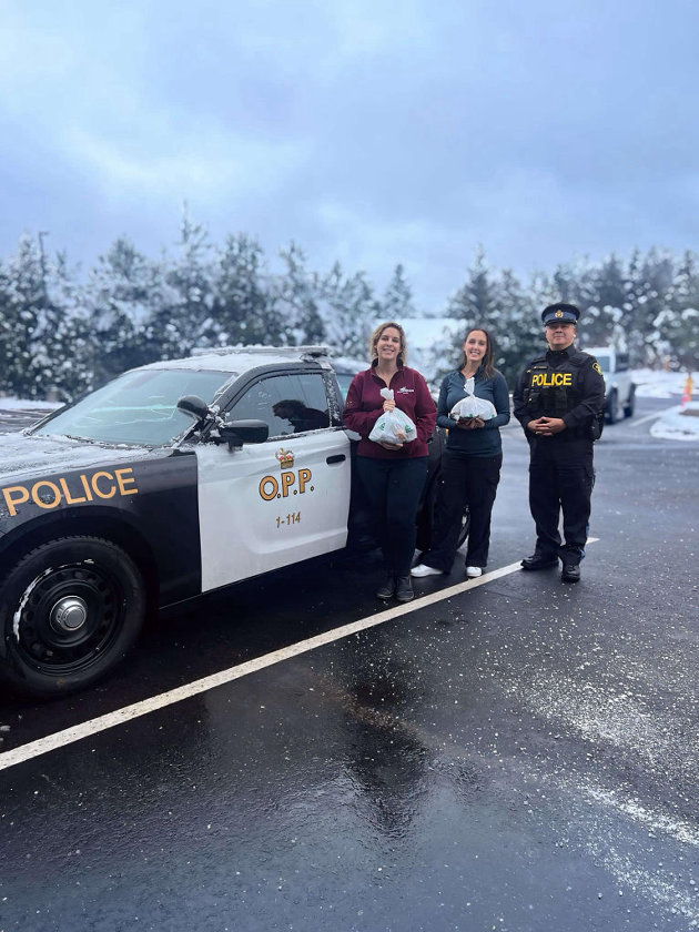 Huntsville OPP partners with Food4Kids Muskoka to fight childhood hunger
