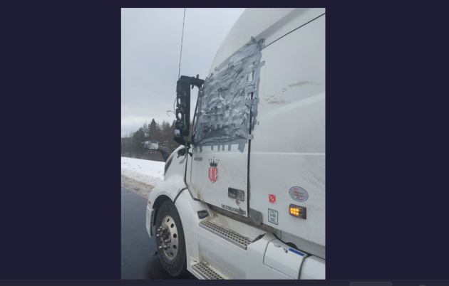Makeshift duct tape window results in charges