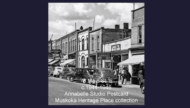 From Wayback Wednesday!: Main Street Huntsville | Sponsored by Jamie Lockwood, broker/owner of Sutton Group Muskoka Realty