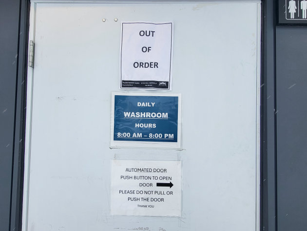 Vandalism to River Mill Park washroom ultimately costs ratepayers: CAO