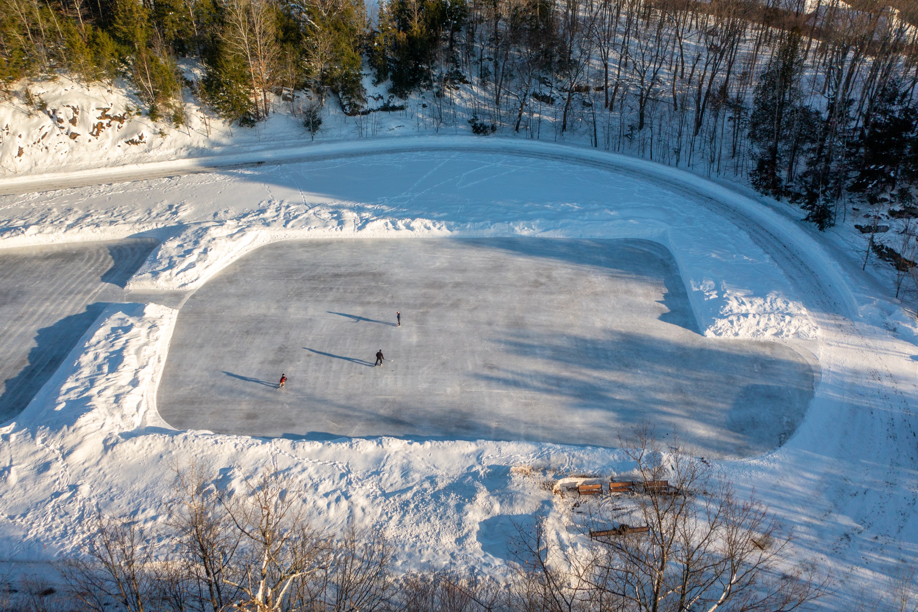 Lions Lookout rink opens for the season - Huntsville Doppler