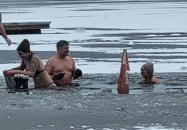 Huntsville Polar Bear Dip for a good cause