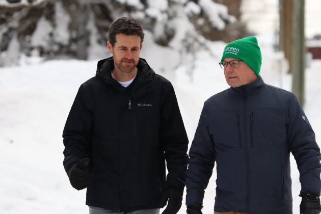 Schreiner visits riding on his “Local Champions Tour”
