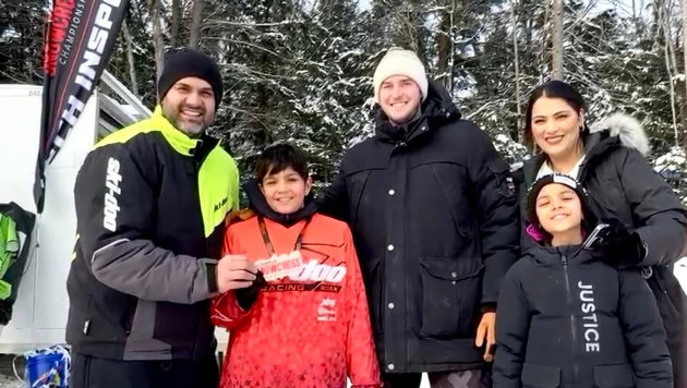 Utterson resident, 10, makes it to top three in beginner snow-cross championship