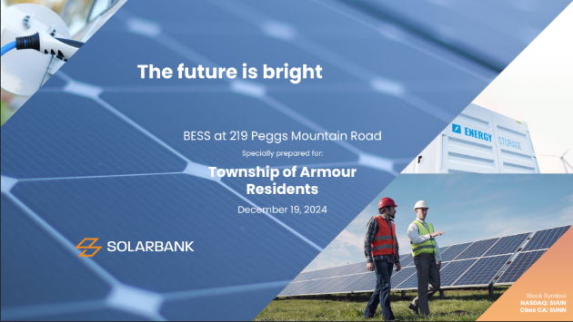 Lithium Battery Energy Storage System proposed in Armour