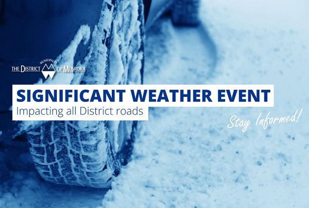 District declares Significant Weather Event