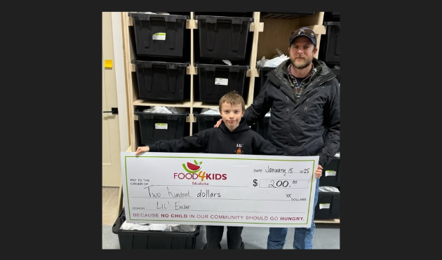 Young entrepreneur raises funds for Food4Kids Muskoka