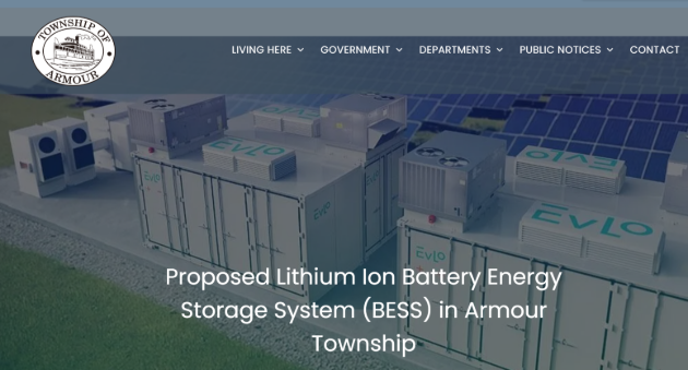Armour’s decision not to allow a Battery Energy Storage System to be appealed at the Ontario Land Tribunal