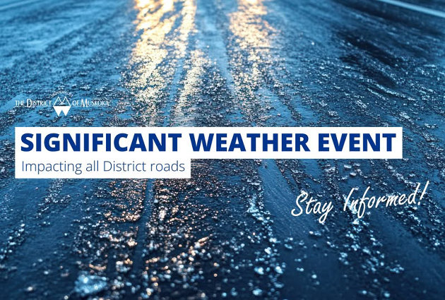 District of Muskoka declares Significant Weather Event