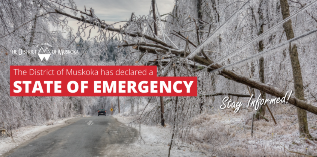 District of Muskoka’s State of Emergency continues with focus on restoration and clean-up