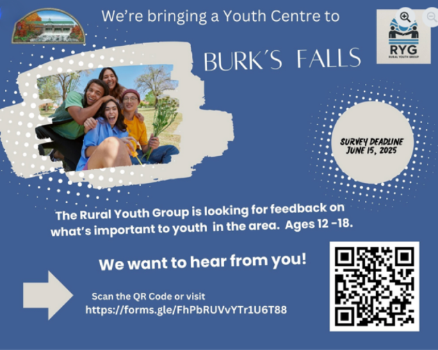 Learn more about a youth drop-in centre in Burk’s Falls at the Annual Downtown Celebration this Saturday